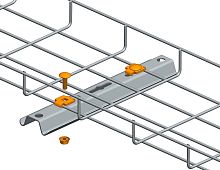 Крепежный комплект для монтажа проволочного лотка с подвесами Промрукав Стандарт (уп. 50шт.) картинка